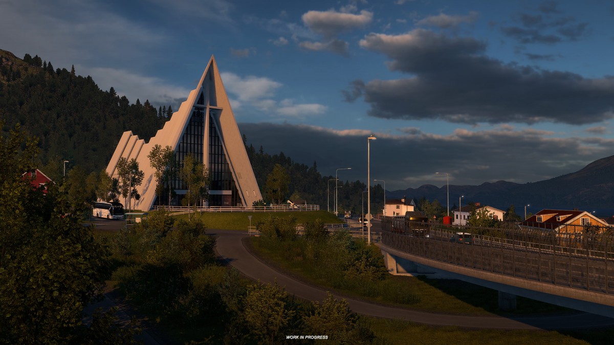 Euro Truck Simulator Dlc Nordic Horizons Destaca Igrejas Do Norte Da