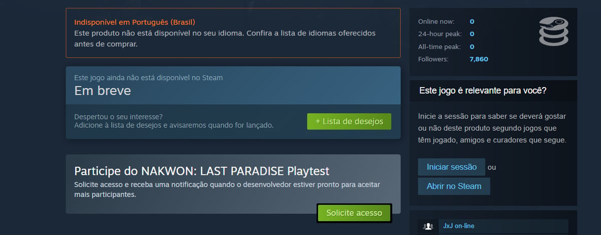 Steam: Esse promissor jogo de sobrevivência pode ser jogado de