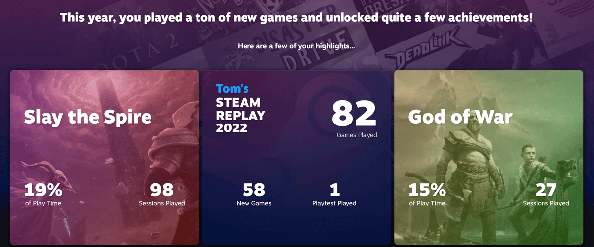 Valve libera retrospectiva de 2022 da Steam com promoções sazonais, recorde  de jogadores e muito mais