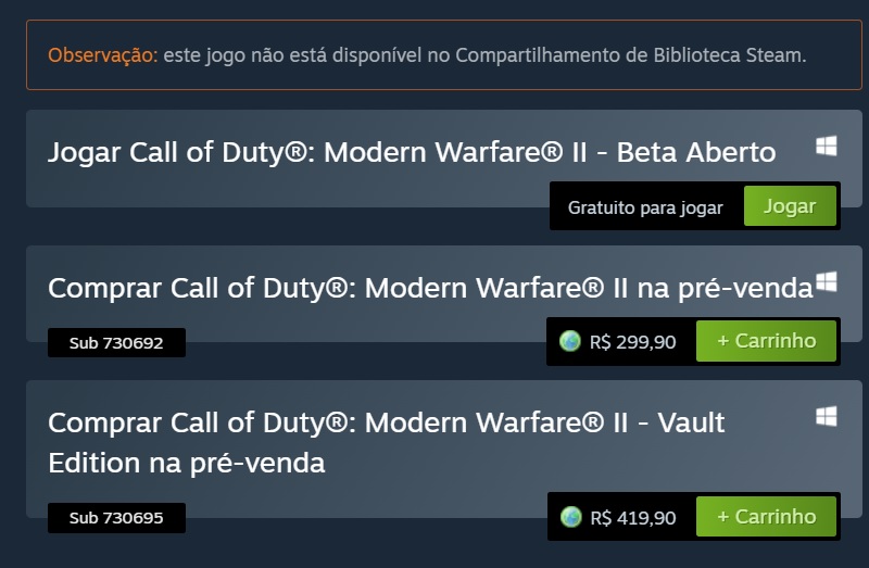 Call of Duty: Modern Warfare III recebe beta gratuito na Steam; Confira  como jogar de graça