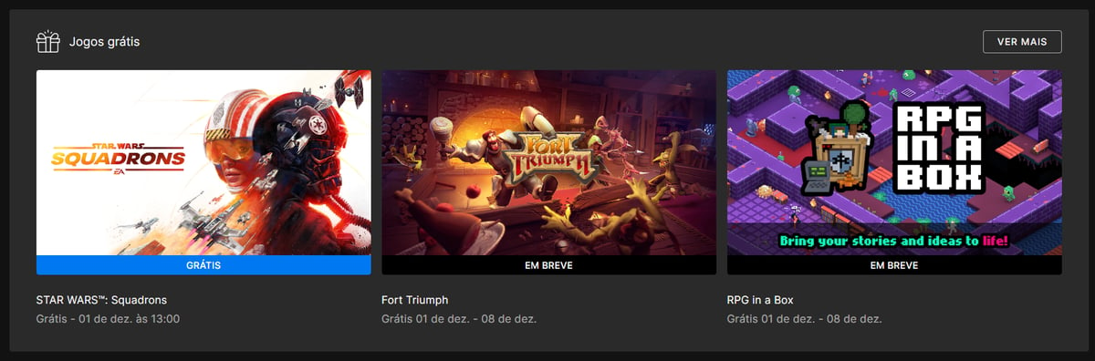 Aberto até de Madrugada: Jogos gratuitos na Epic Store só com 2FA