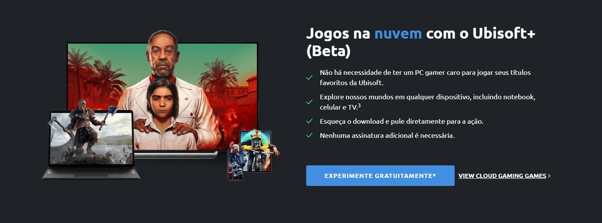 nuvem site de jogos