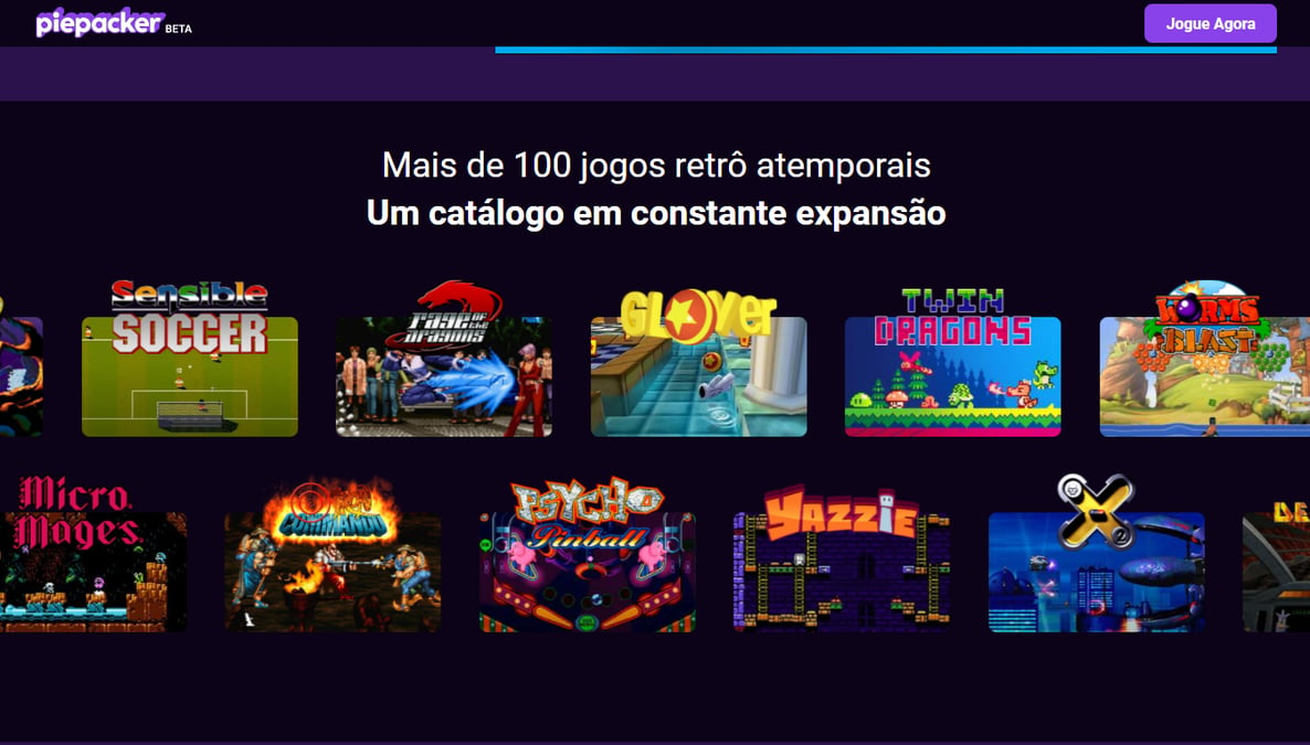 Jam.gg, antigo Piepacker, permite jogar games retrôs online e de graça