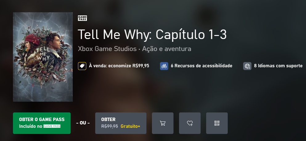 Tell Me Why: todos os capítulos do game estão de graça para serem  resgatados no Xbox