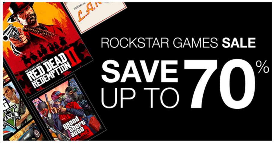 Promoção: Jogos Baratos da Rockstar Games com até 70% de Desconto