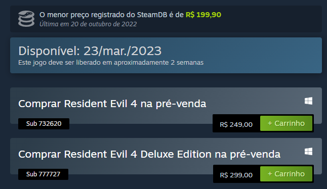 Resident Evil 4 Remake está com menor preço histórico no Steam! Confira