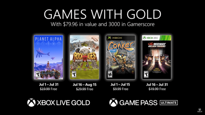 Games With Gold Games With Gold
