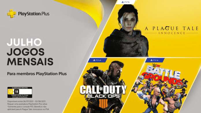 PS Plus Julho 2021 PS Plus Julho 2021