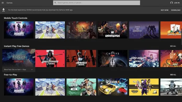 Geforce Now Geforce Now