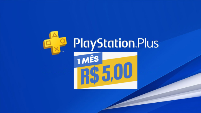 playstation plus primeiro mês por 5 reais
