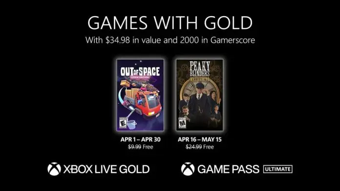 Games with Gold abril 2022 Games with Gold