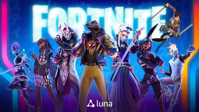 Fortnite é lançado no Amazon Luna Fortnite é lançado no Amazon Luna