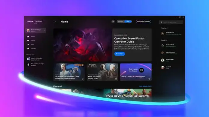 Ubisoft Connect PC Beta Ubisoft Connect PC Beta
