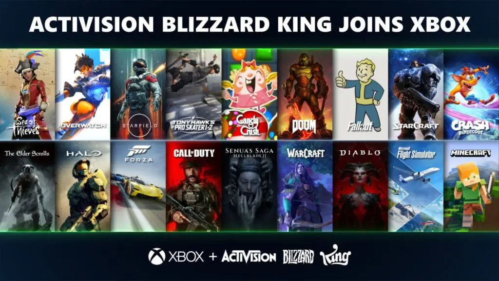 Microsoft e Activision Blizzard King