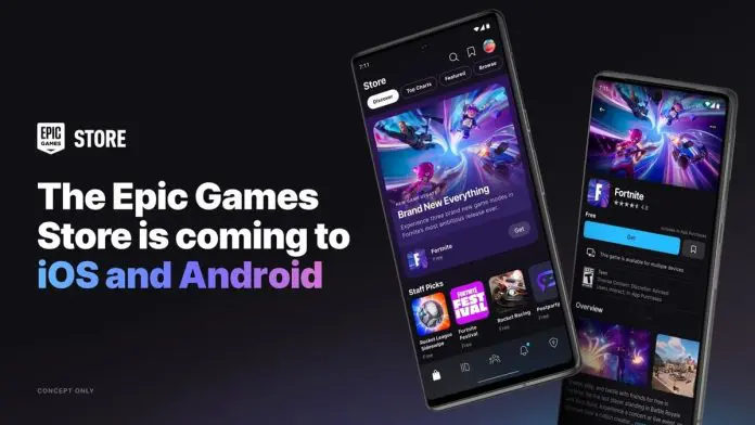 Epic Games Store iOS e Android Epic Games Store iOS e Android