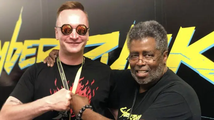 Adam Bodowski e Mike Pondsmith Adam Bodowski e Mike Pondsmith