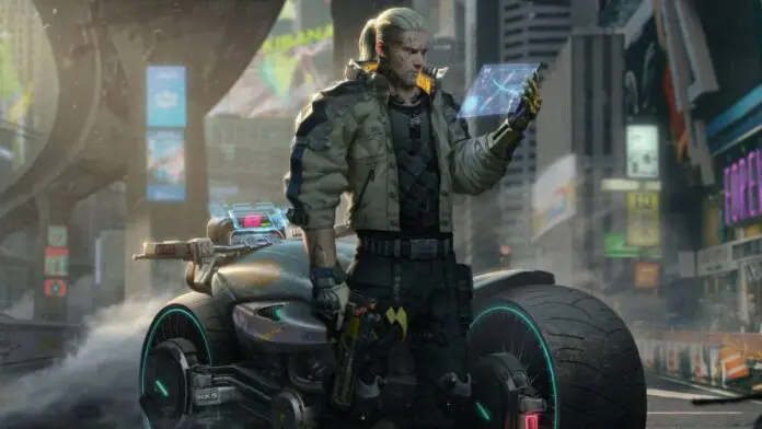 Geralt em Night City Geralt em Night City
