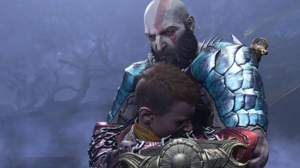 Kratos e Atreus em God of War Ragnarok