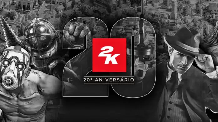 Promoção de Aniversário 2K na Steam Promoção de Aniversário 2K na Steam