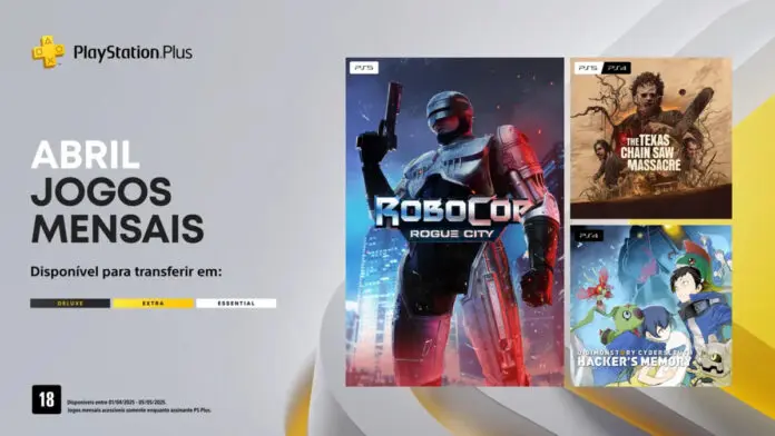 PS Plus abril PS Plus abril