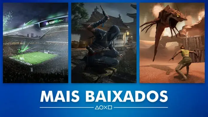 Jogos mais baixados da PS Store em março