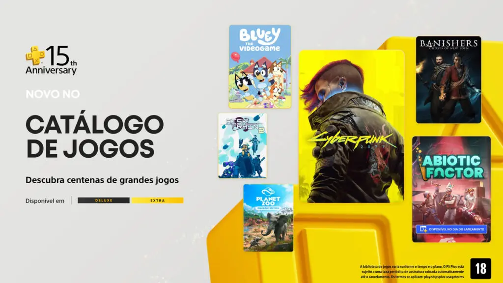 PS Plus de julho