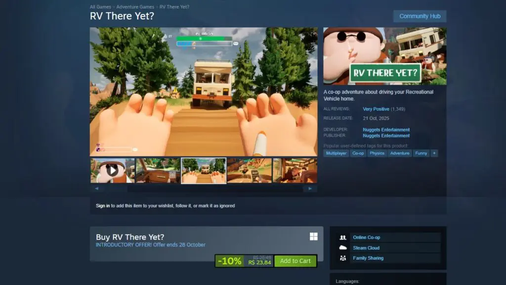 RV There Yet? no Steam