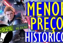 Jogo de graça para resgate e menor preço histórico em promoção na Steam