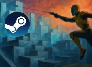 Novo jogo grátis no Steam mistura FPS com parkour Novo jogo grátis do Steam: Synthopolis