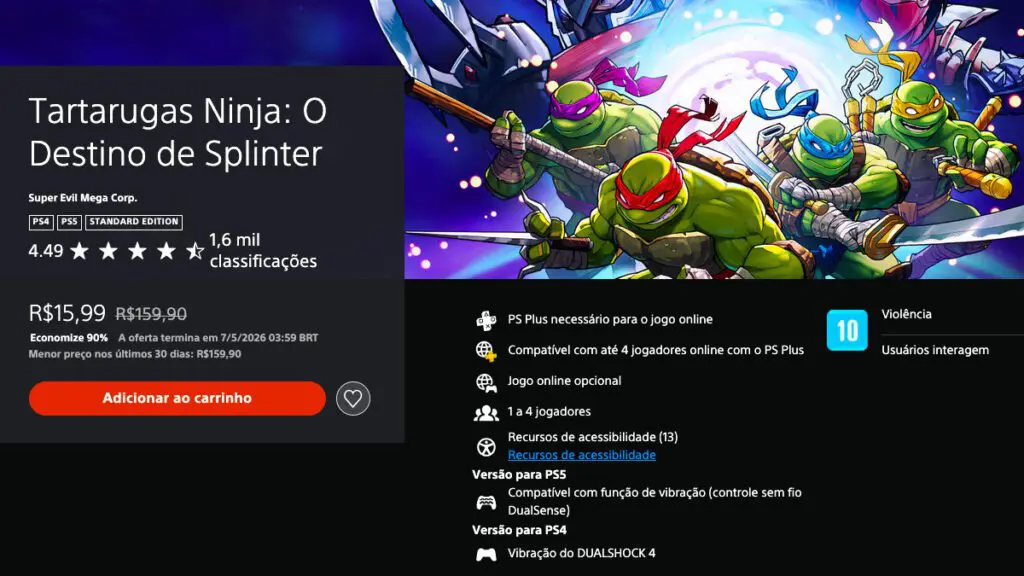 Roguelike em promoção na PS Store