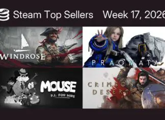 mais vendidos da steam - 21-04-2026