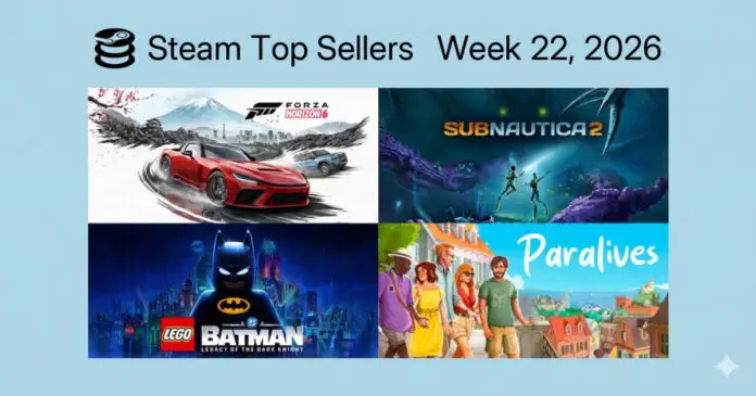 mais vendidos - steam - 26-05-26