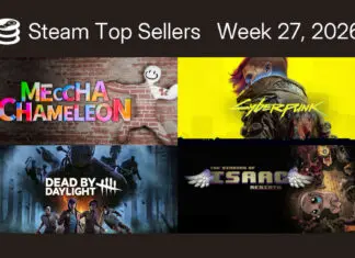 Mais vendidos no Steam - 30-06-26