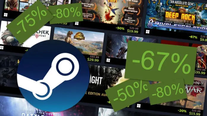 Steam Steam - calendário de promoções
