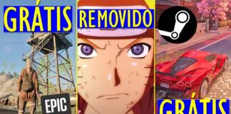 Epic Games libera jogo grátis surpresa, novidade gratuita no Steam e Naruto removido das lojas brasileiras