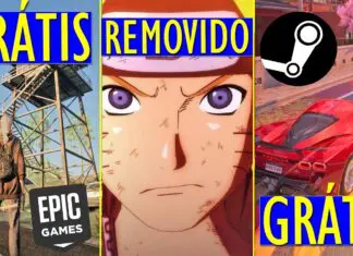Epic Games libera jogo grátis surpresa, novidade gratuita no Steam e Naruto removido das lojas brasileiras