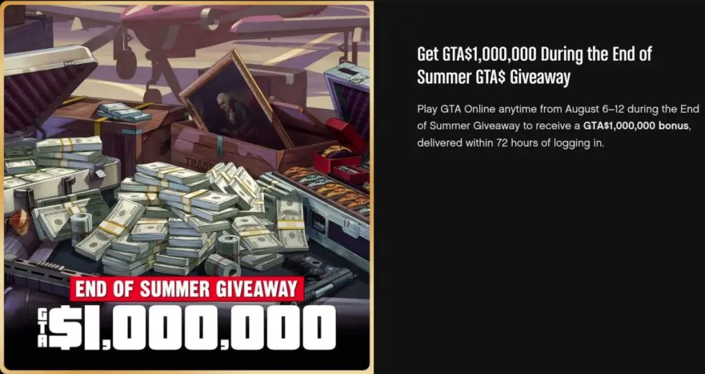 GTA Online - 1 milhão de dólares