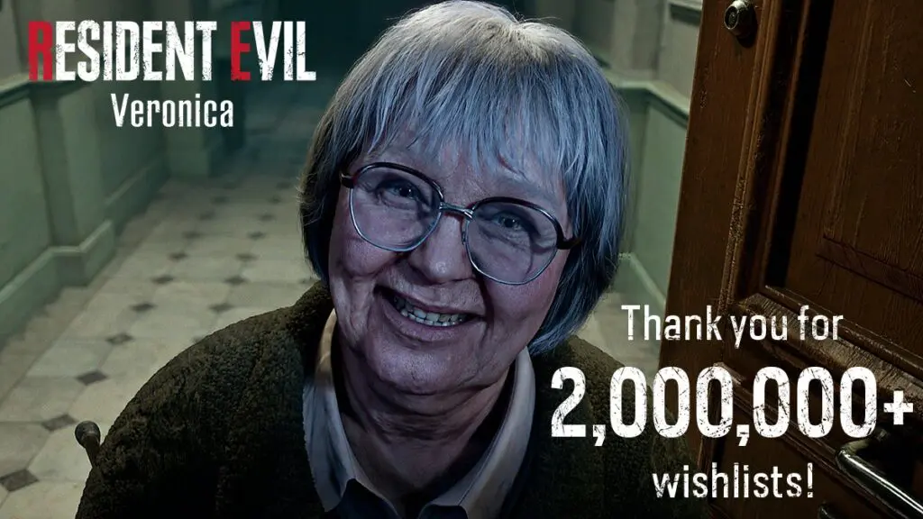 RE Veronica - 2 milhões de listas de desejos