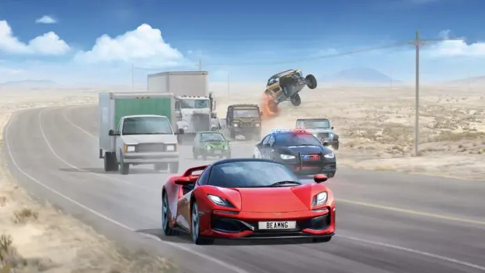 BeamNG.drive no PS5