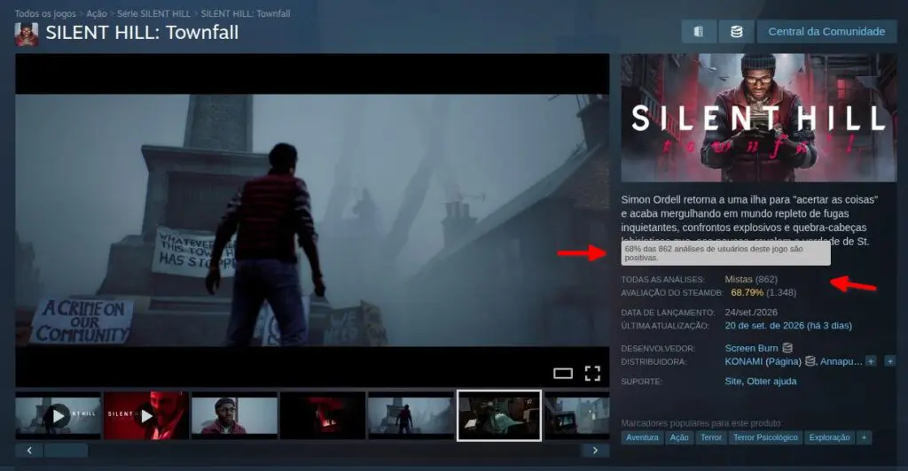 Silent Hill: Townfall - Steam