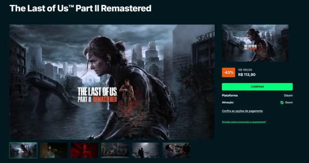 The Last of Us Part II Remastered