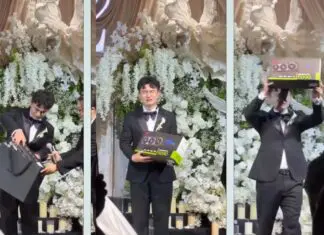 Noivo chora em casamento ao receber de presente GPU rara de sua esposa