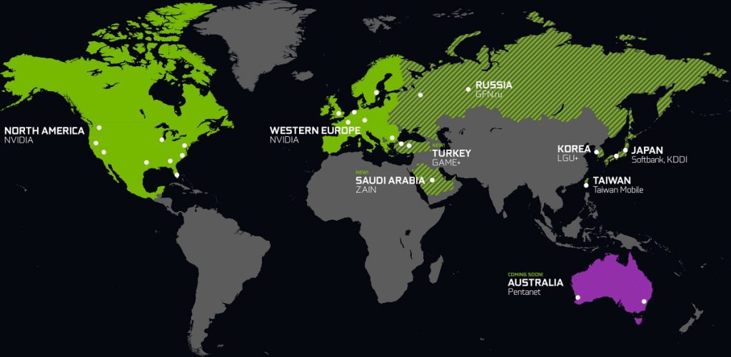Geforce NOW, aplicativo de Streaming de jogos da Nvidia