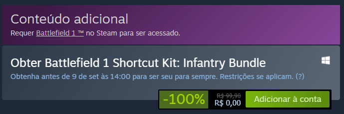 como conseguir dlc de graça na steam