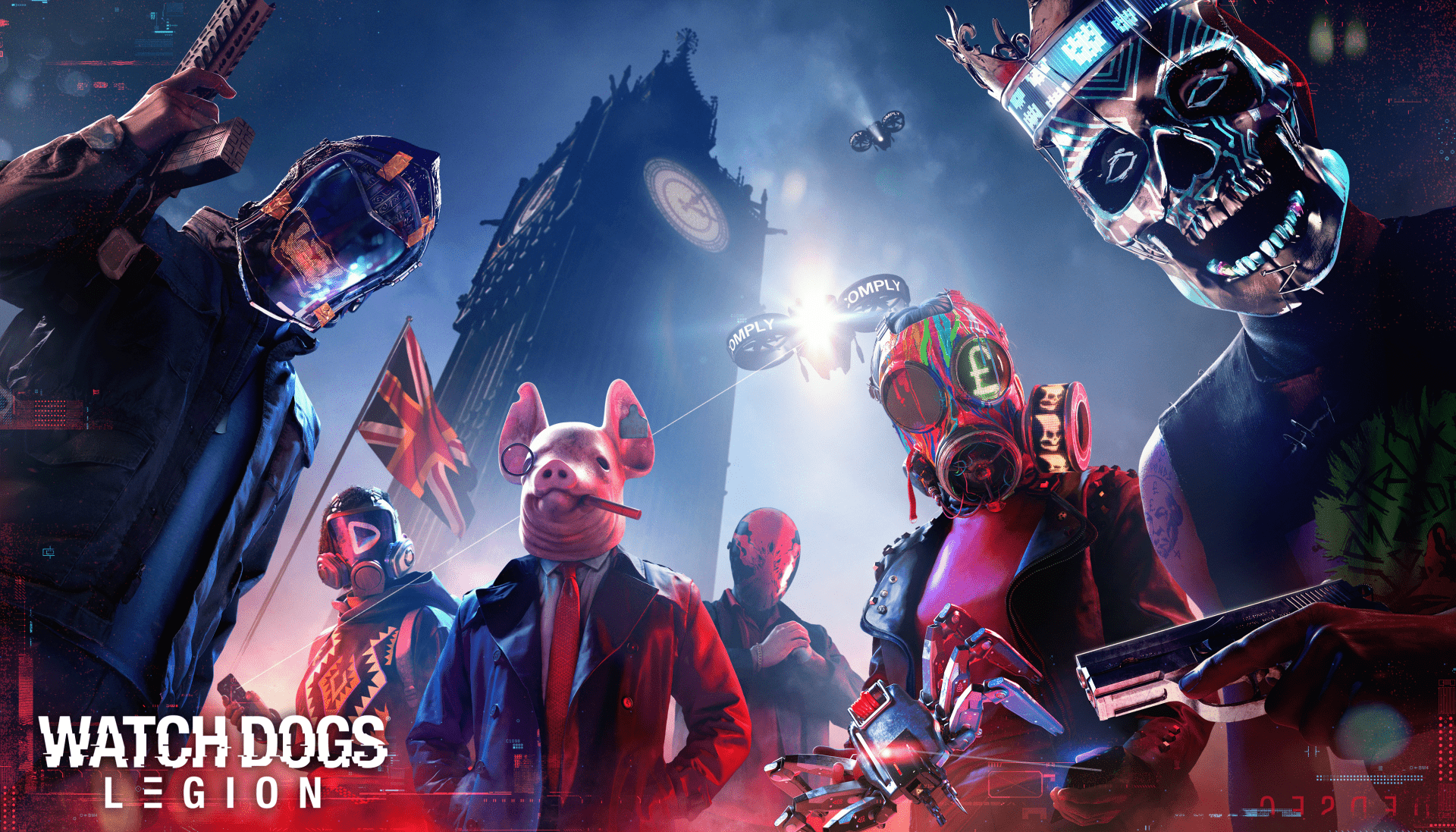 Watch Dogs Legion poderá ser jogado de graça no PC, PS4 e PS5