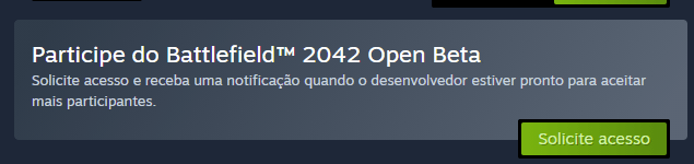 Battlefield 2042 terá acesso antecipado ao beta aberto