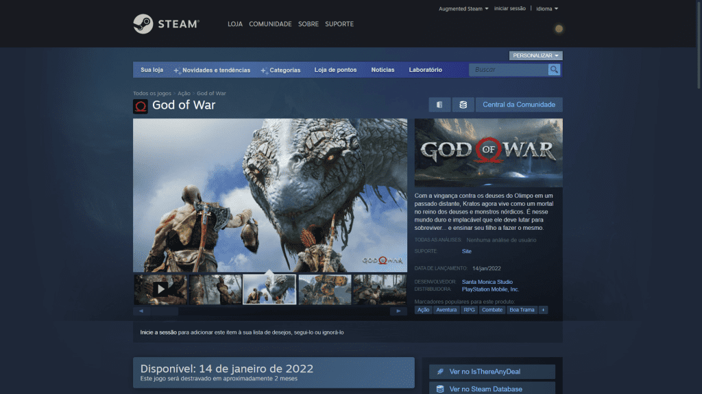 God of War: requisitos mínimos e recomendados no PC
