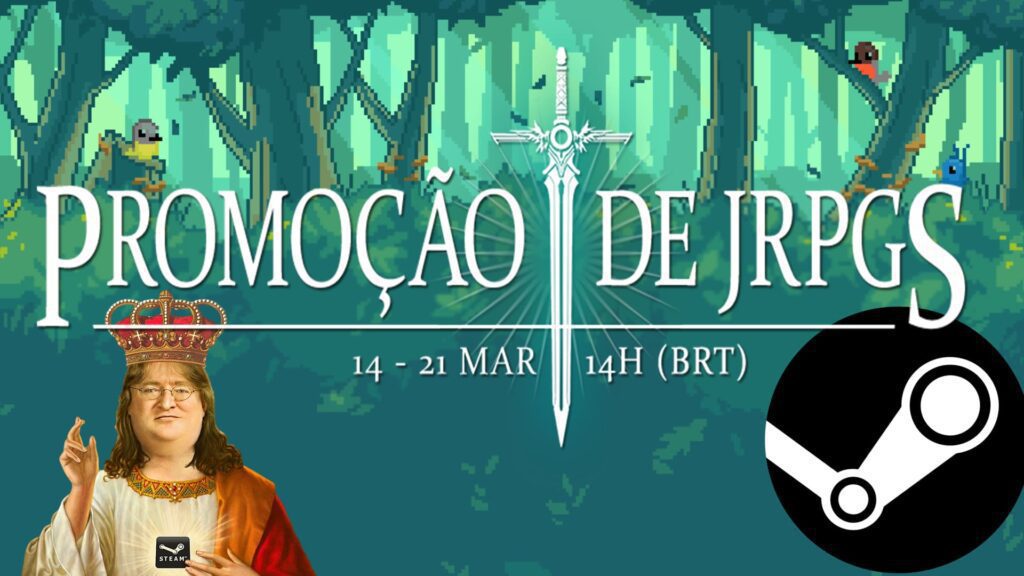 Promoção Começou o evento Steam JRPG Sale 2022 com milhares de jogos
