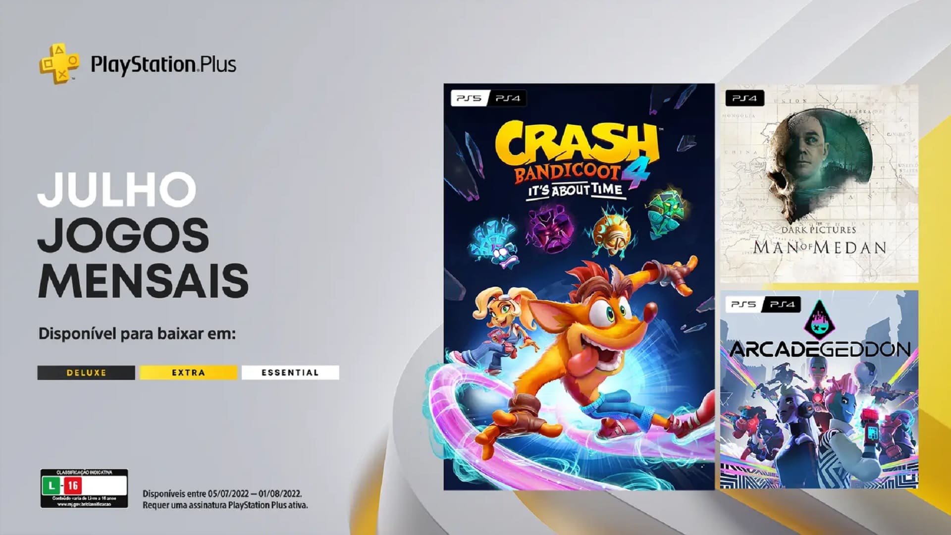 Jogos Gratuitos PS Plus de Agosto 2023