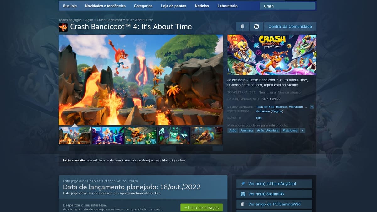 Crash Bandicoot™ 4: It's About Time on Steam